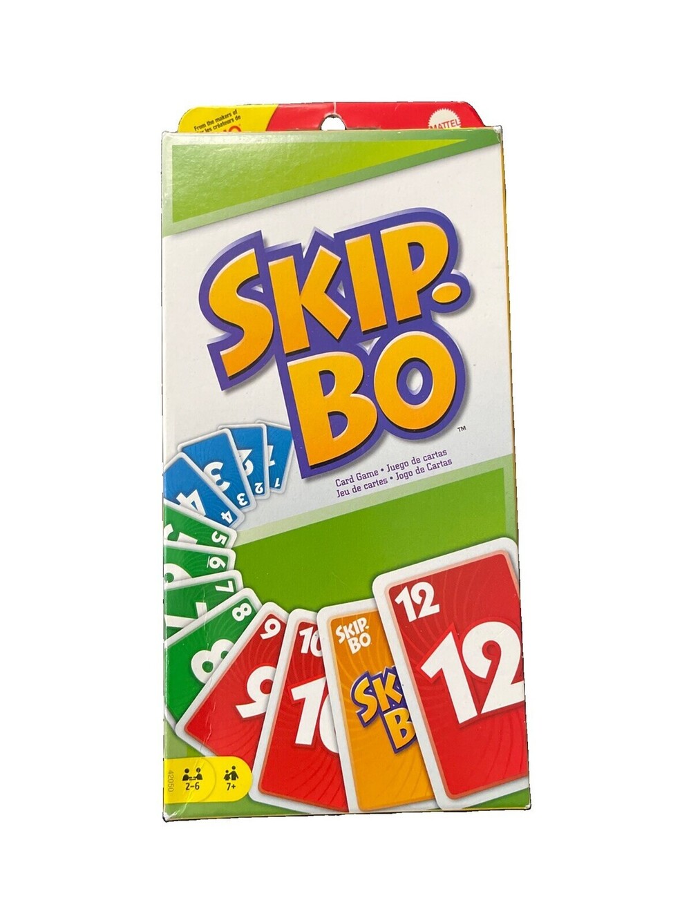Skip-Bo Skipbo Card Game - Fun is in Order! - Mattel Games 2021
